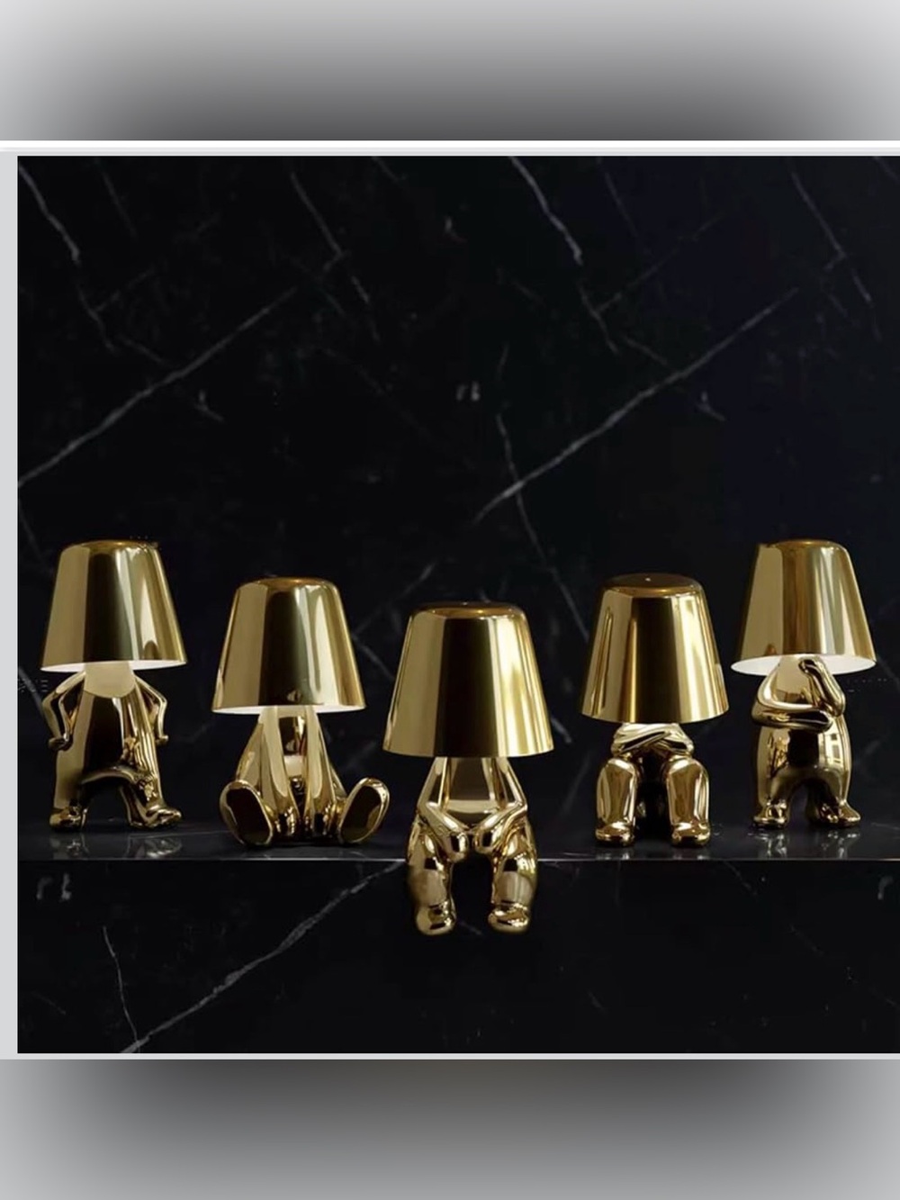 Bundle of two decorative lamps